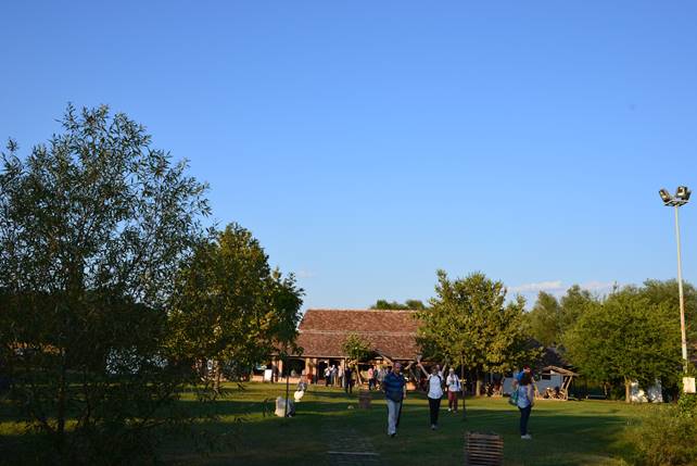 A group of people in a park

Description generated with very high confidence