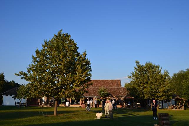 A group of people in a park

Description generated with very high confidence